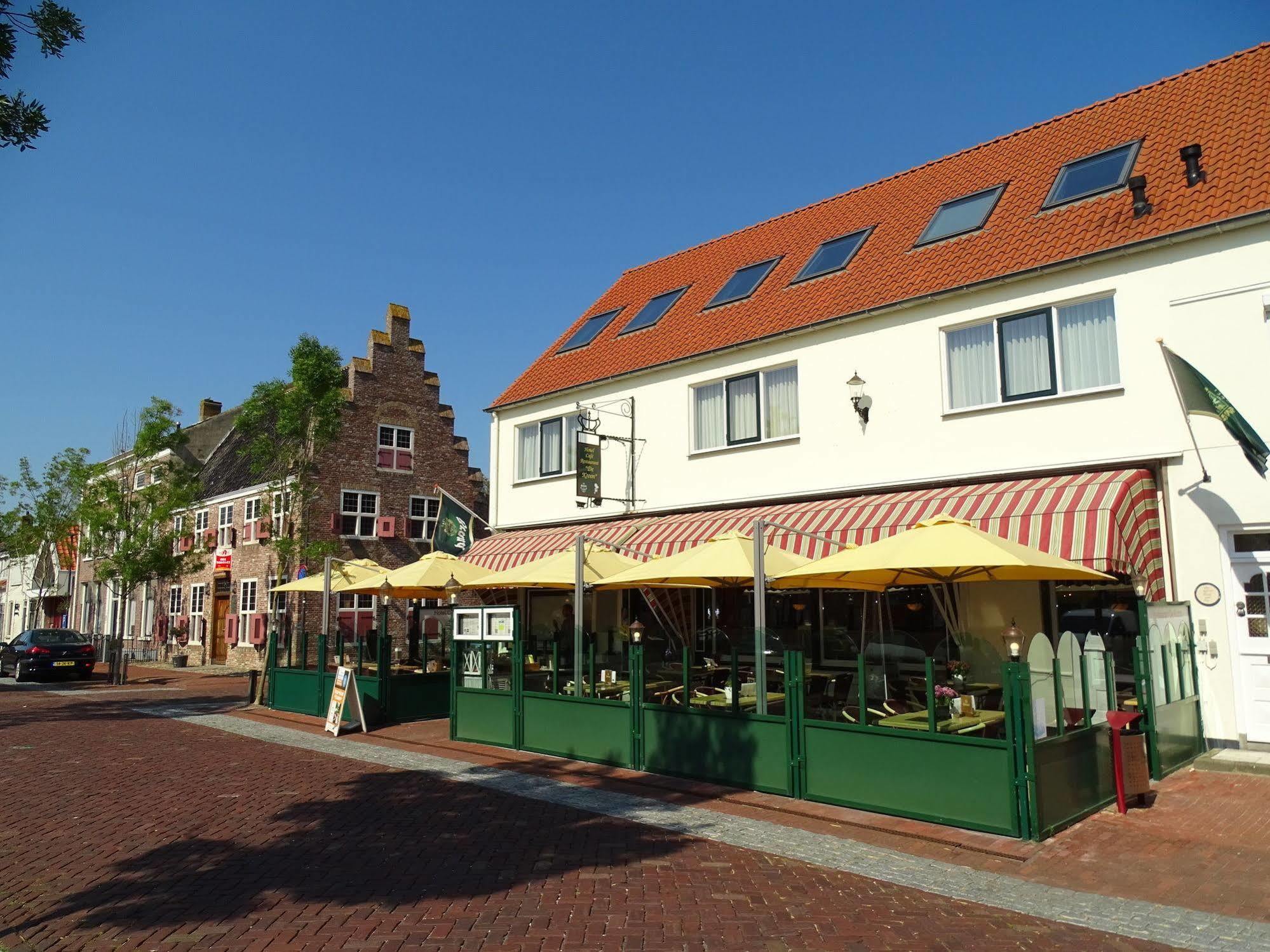Hotel Café Restaurant De Kroon Wissenkerke Esterno foto