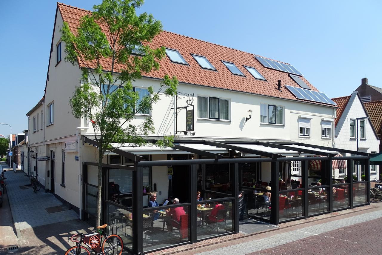Hotel Café Restaurant De Kroon Wissenkerke Esterno foto